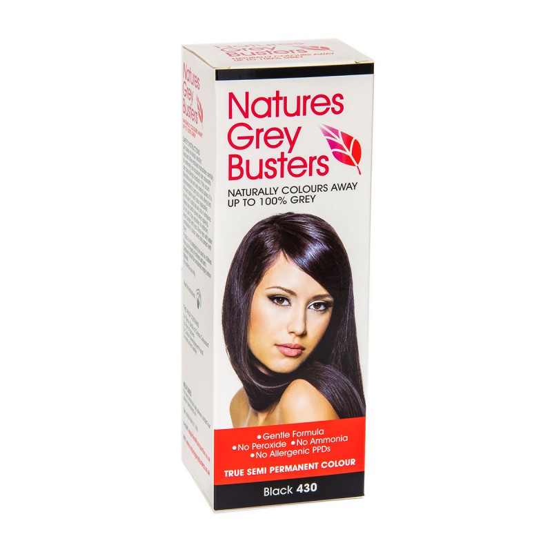 Natures Grey Busters Natural Black 430 Hair Colour